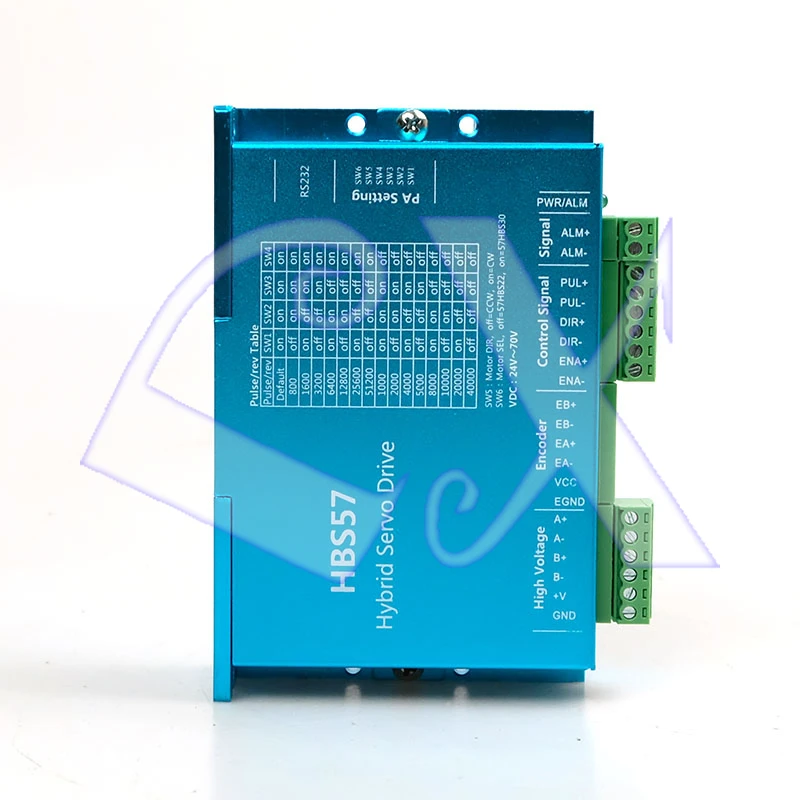 57 замкнутый контур шаговый привод и двигатель комплект 2.2Nm NEMA23 DC36V 57HBS22+ HBS57 CNC лазерная гравировка фрезы с 3 м кодер линия