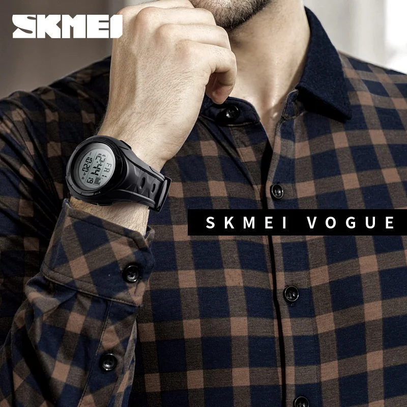 SKMEI 1313 спортивные часы мужские защищенные Часы Будильник водонепроницаемые