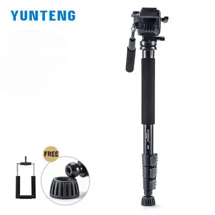 YUNTENG 558 Профессиональный штатив для камеры гибкий цифровой DSLR SLR Nikon Canon Sony Fuji Pentax