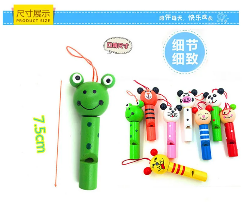 Cartoon Animal Whistle Toys Instrument Baby Cute Attractive Children MiNi Playing Gift Kids Toy | Игрушки и хобби