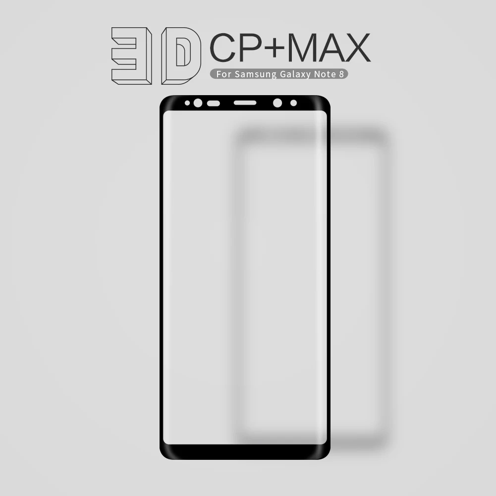 Защита экрана для samsung Galaxy Note 8 NOTE8 Nillkin 3D CP+ Max Анти-взрыв полное покрытие для Galaxy note 8 закаленное стекло