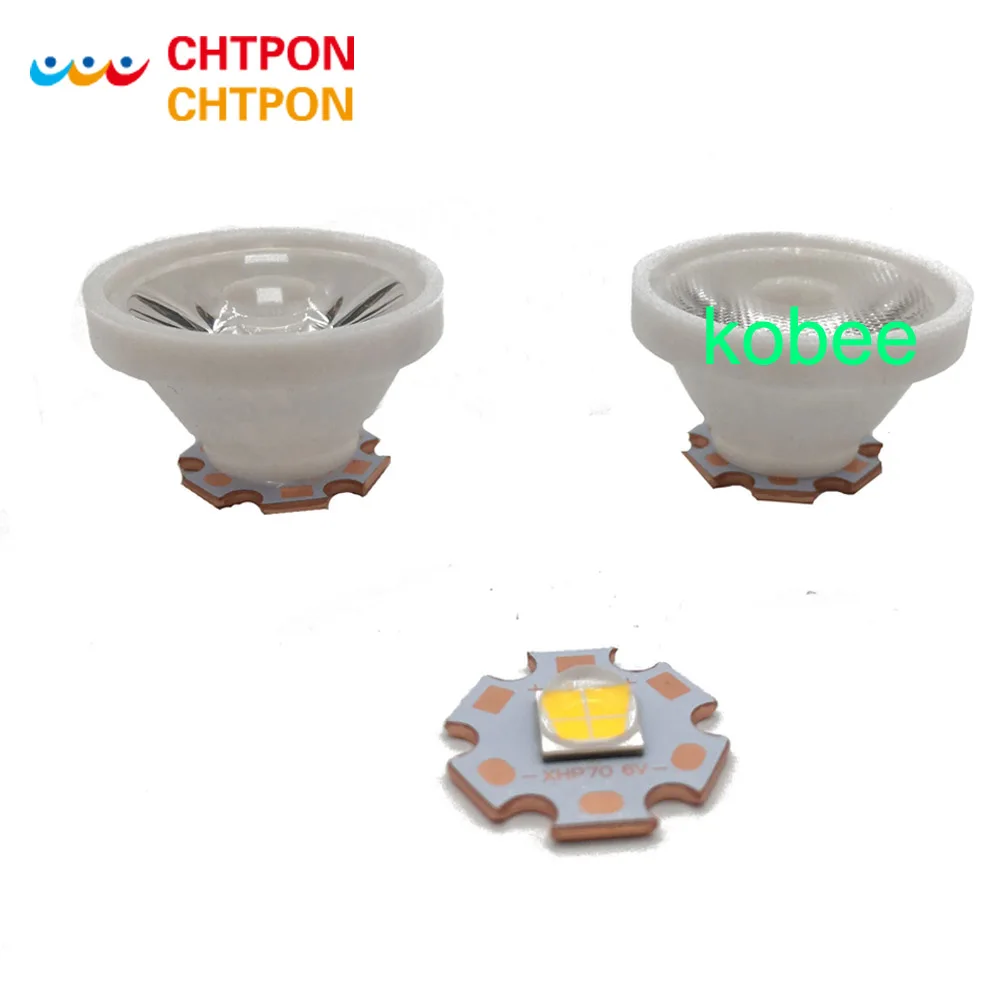 1 шт. 10 шт. Cree XHP70 XHP-70 MK-R MKR MC-E MCE светодиодные линзы 8 градусов 25 градусов оптический класс PMMA светодиодные линзы 29X16 мм