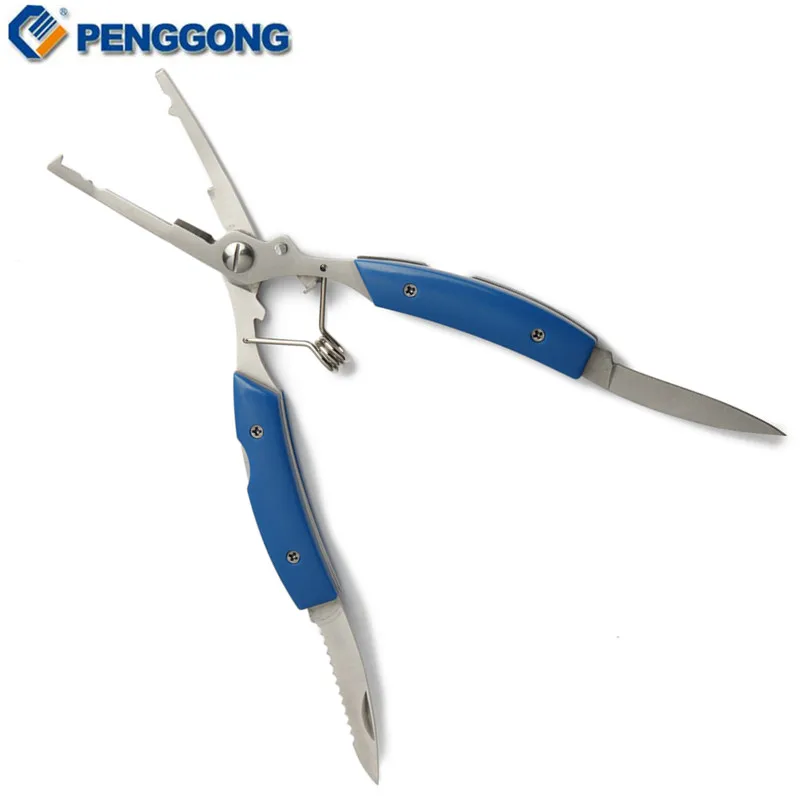 Pengong рыболовные плоскогубцы из нержавеющей стали многовитковые режущие Наборы