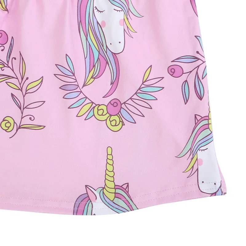 2017 Kaiya Angel Hot Gril Shirts Cottons Fashion Kids Long Sleeved Tshirts Winter Children's Clothing Unicorn Cartoon Pink Tops | Мать и