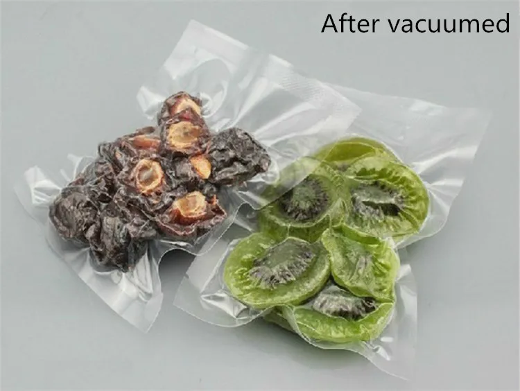 Leotrust 100 шт. прозрачный вакуумный мешок с открытым верхом пластиковая упаковка для