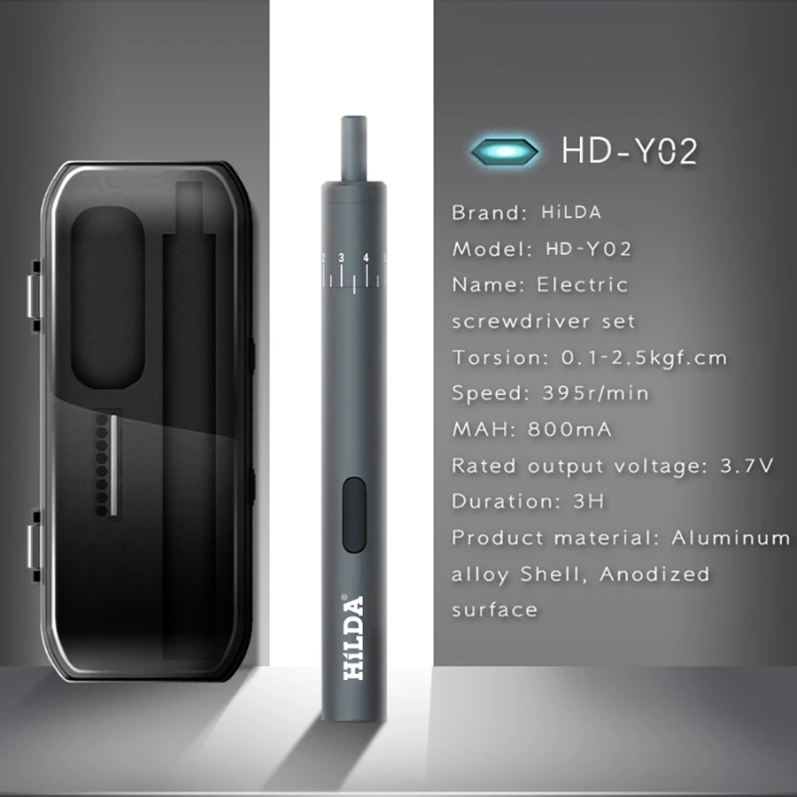 Мини электрическая отвертка аккумуляторный Аккумуляторный шуруповерт комплект