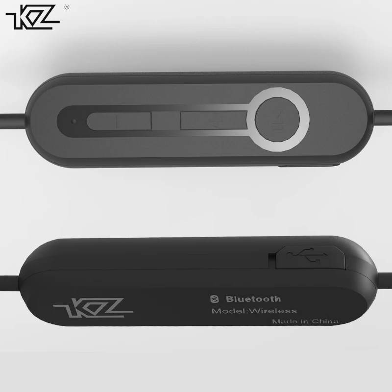 Оригинальные наушники KZ посвященный bluetooth кабель модернизированные линии замена