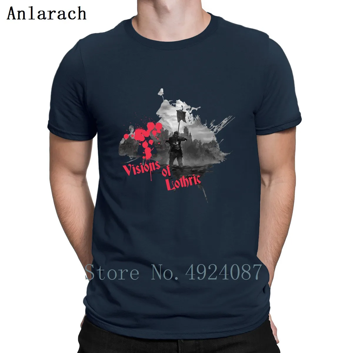 Visionses Of Lothric Футболка против морщин новый стиль дизайнерские сайты хип-хоп