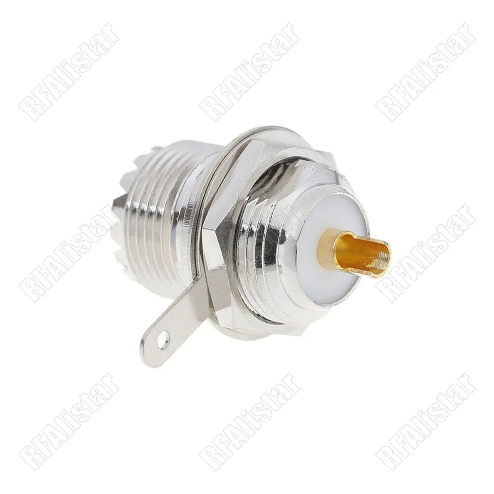 UHF Переднее Крепление гнездовая перегородка с паяльной чашкой палубный зажим