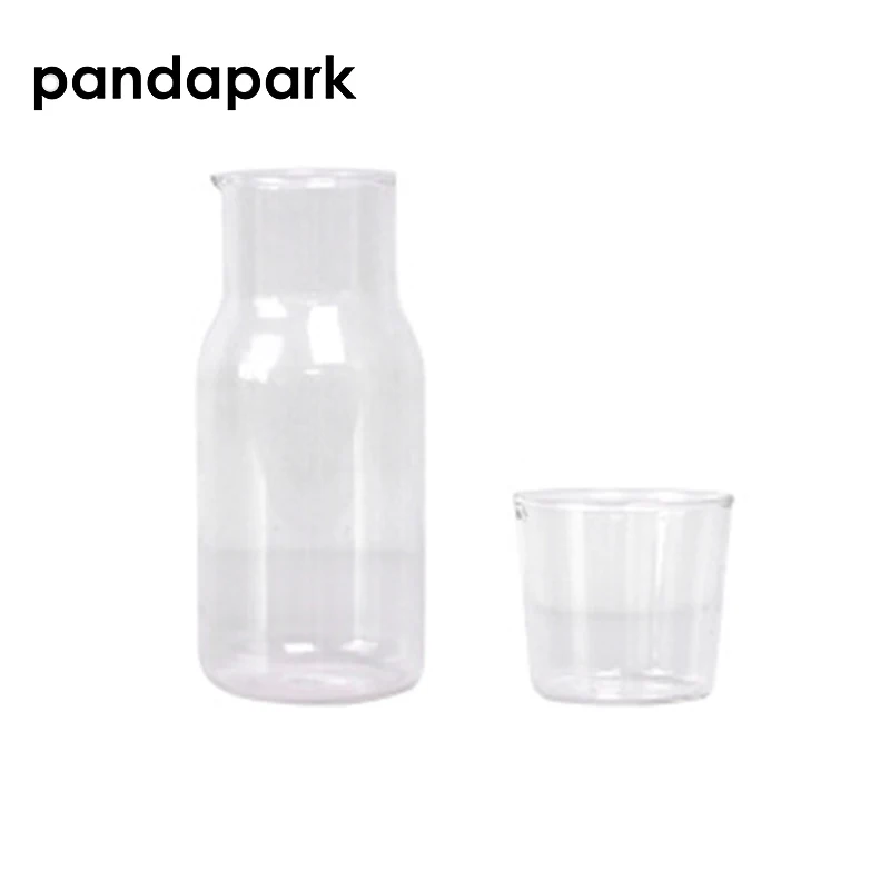 2 шт./компл. 2018 Новинка Pandapark стеклянные бутылки стаканы для красного вина