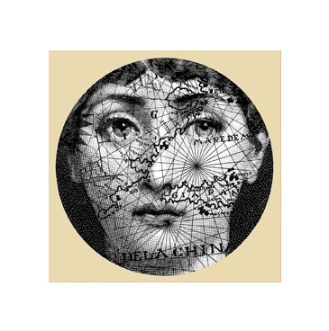 24 Креативные европейские ПВХ плитки стикеры fornasetti дизайн квадратный самоклеющиеся водонепроницаемый ванная комната/кухня наклейки на стену плитка/стены - Цвет: 24