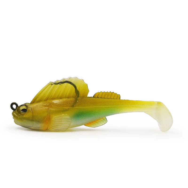 Dark Sleeper Swimbait приманка 3D пластик Тонущий Бас мягкий рывок приманки shad свежие рыболовные приманки для сома Щука окуня рыбы - Цвет: Color 03