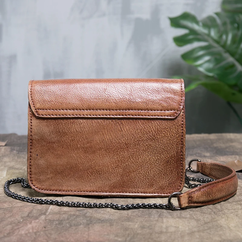 Сумка на плечо женская из натуральной кожи саквояж кросс-боди ручной работы с