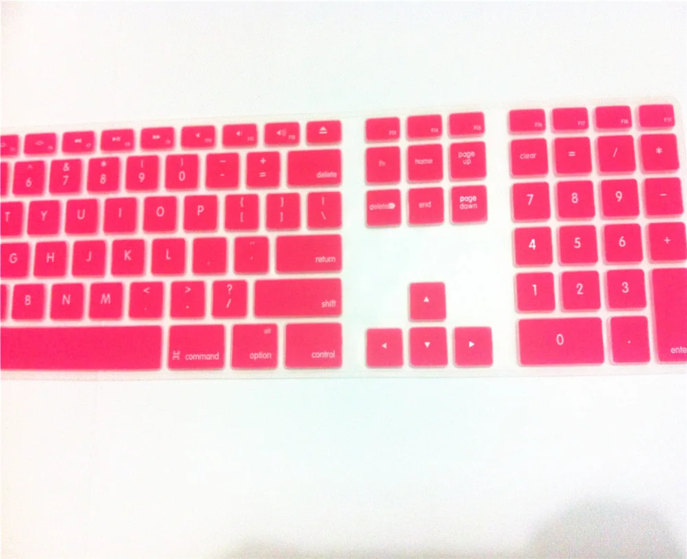 Для Apple iMac клавиатура настольная цветная силиконовая Обложка Защита кожи с
