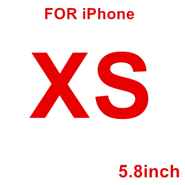 For iPhone XS 9H 9D матовое полное покрытие AG Закаленное стекло протектор экрана для iPhone X XS 11 Pro MAX XR 8 7 6S 6 Plus против отпечатков пальцев - Цвет: For iPhone XS