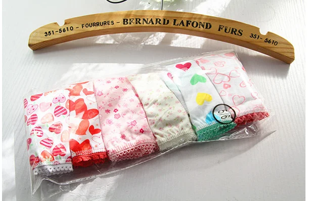 Детское нижнее белье из хлопка детские трусики для девочек с принтом Хлеб под bb