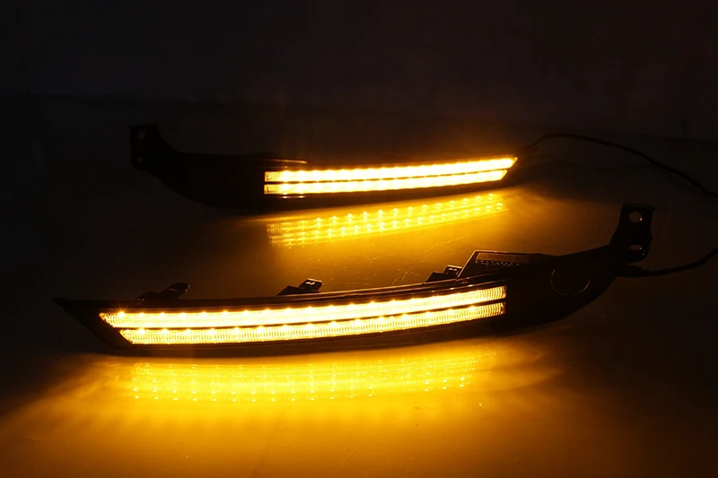 Автомобильная проблесковая 2 шт. DRL 12V Светодиодный дневной светильник для Mazda CX 5