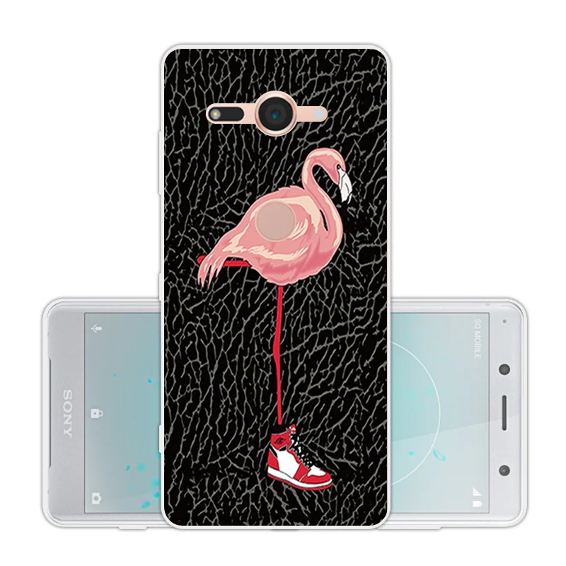 Для Fundas Sony Xperia XZ2 Compact H8314 H8324 ультра тонкий ТПУ задний телефон зеленый чехол 5 0