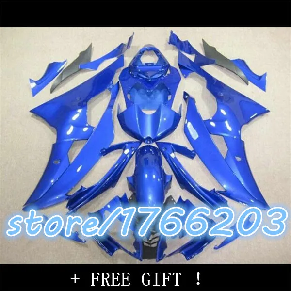 

YZF R6 08 09 10 11 синий корпус комплект обтекатель для YZF600 11 10 09 08 YZFR-6 08-11 YZFR6 2008 2009 2010 BBF