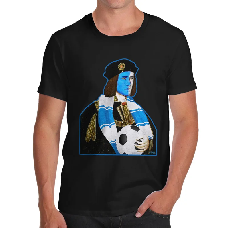 Новинка 2018 Мужская мода витая зависть футболка Richard Iii Loves Footballer|Мужские футболки|