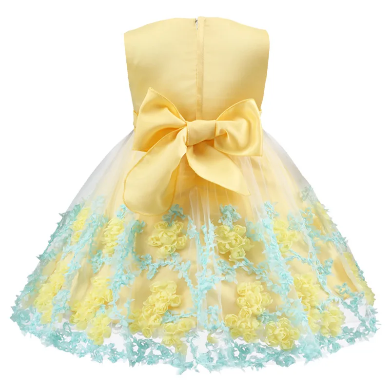 AiLe Rabbit/новое платье для девочек принцессы с бантом детская одежда детское