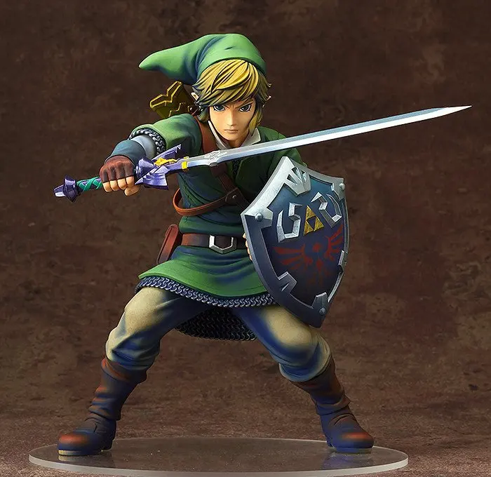 Аниме 20 см Skyward Sword Link 1/7 Масштаб ПВХ фигурка Коллекционная модель игрушка