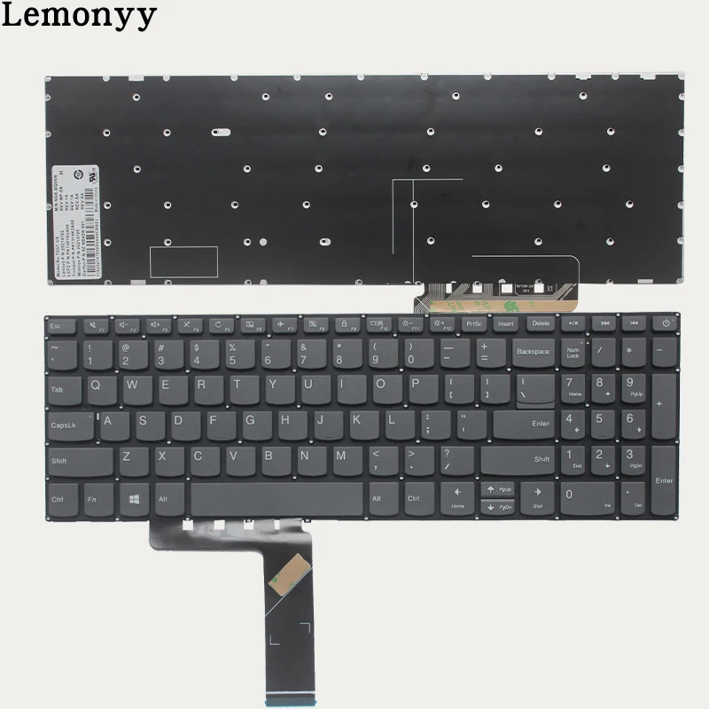 Новая американская клавиатура для lenovo IdeaPad 520-15 520-15IKB 320S-15 320-15ISK 320S-15IKBR американская клавиатура черный