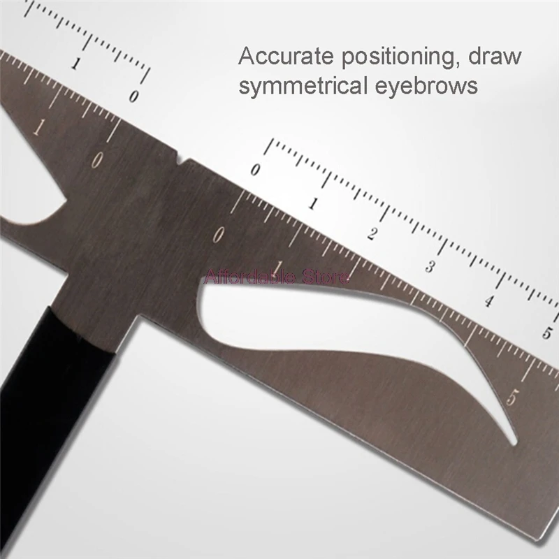 Линейка для бровей в форме буквы T shape|Трафареты бровей| |