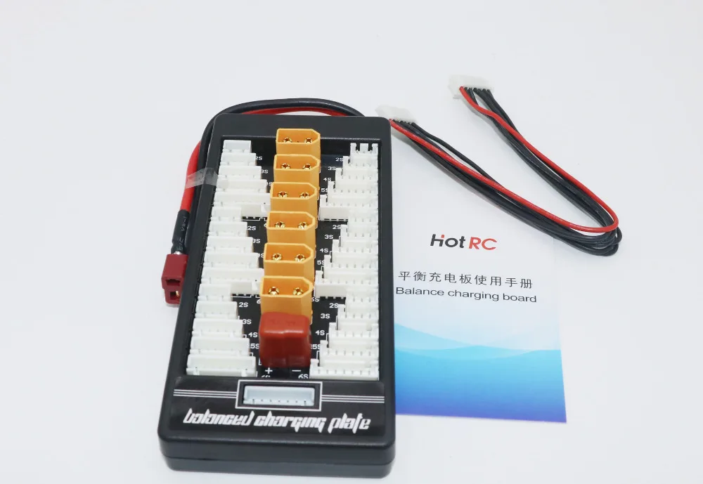 Новинка HotRc Lipo зарядка XT60 T штепсельная плата адаптера 2 6S Зарядка/балансировочная