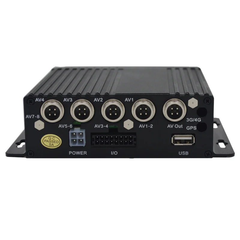 QXNY DC12V 24V 7 &quotЖК дисплей 4 канальный видеовход автомобильный видеомонитор для