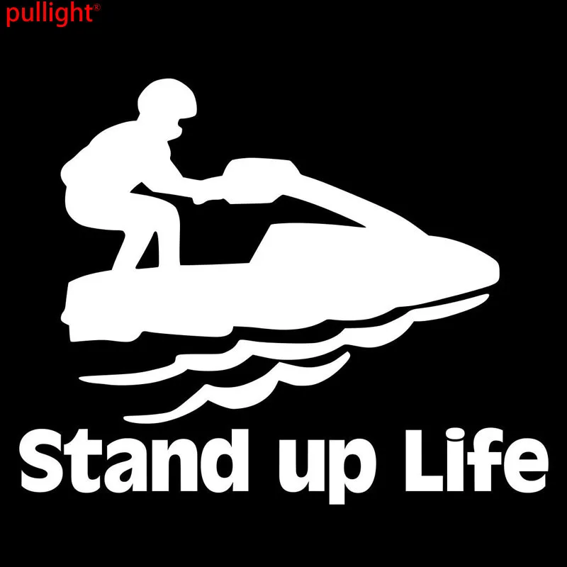 17 8 см * 14 2 Встаньте гидроцикл Стикеры водные мотоциклы Standup пропеллеры для