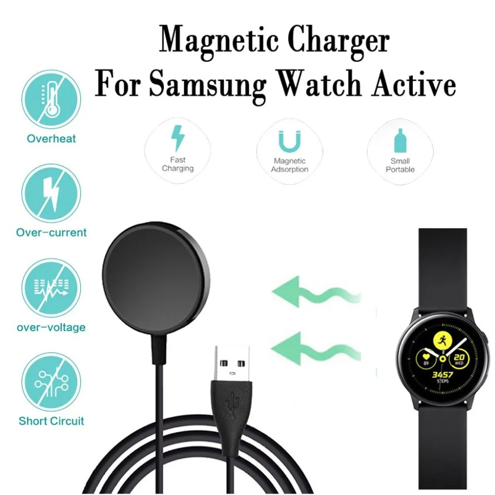 Новинка для Samsung Galaxy Watch активная беспроводная Быстрая зарядка источник питания