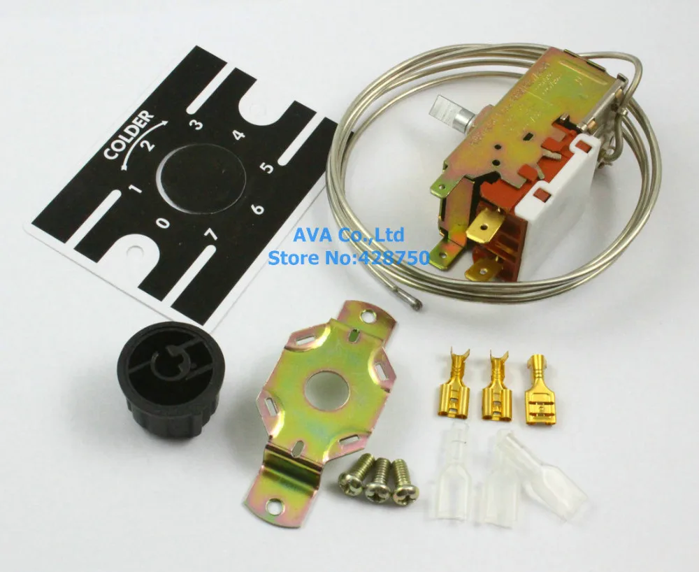 Термостат для холодильника 250 в перем. Тока с функцией термостата охлаждения