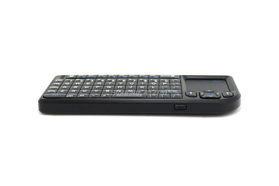 Rii K02BT bluetooth-клавиатура с подсветкой, беспроводная мини-клавиатура Fly mouse с тачпадом для Android tv Box, мини-ПК, ноутбука, планшетов