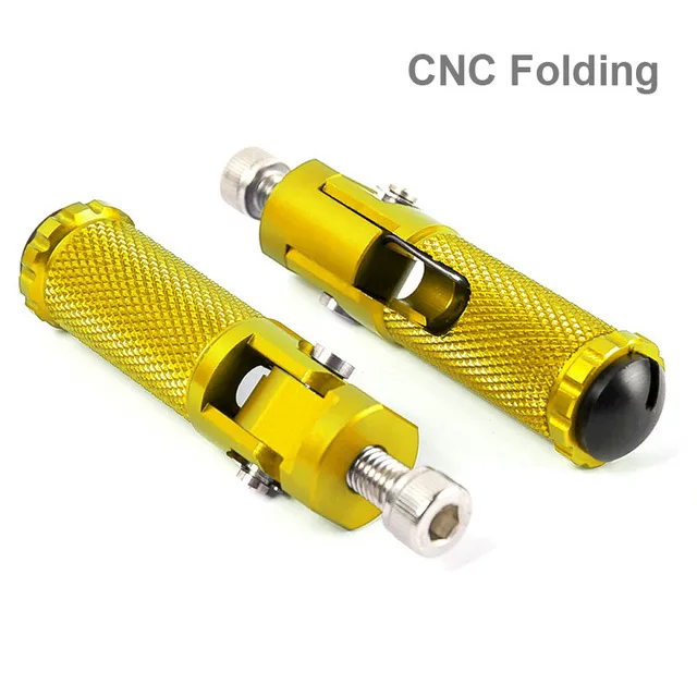 Foot Pegs-Gold Для Honda CBR600RR CBR600 мотоцикл подножки ЧПУ Регулируемая Rearset подставки для ног CBR 600RR 600 Подножки педаль - Цвет: Foot Pegs-Gold
