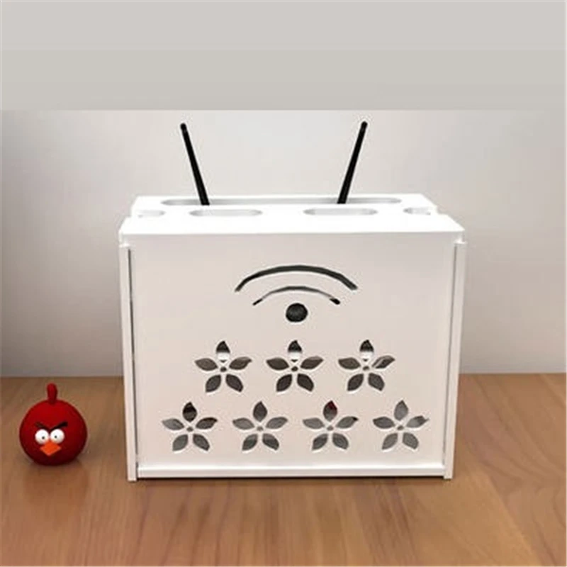Беспроводной wifi приемный многофункциональный маршрутизатор Европа Вешалка Коробка шкаф полка розетка крышка стеки ТВ-приставка для хранения - Цвет: MODEL N