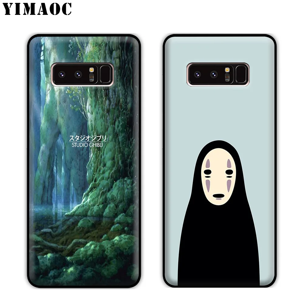YIMAOC Studio Ghibli Anime Soft Silicone Case for Samsung Galaxy S10 S10e S9 S8 Plus S7 S6 Edge J6 Cover |