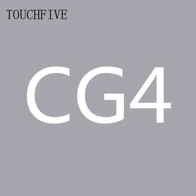 CG4 1 шт. TouchFive на выбор, 168 цветов, маркеры для эскизов, маркеры на спиртовой основе, набор цветных маркеров, товары для рукоделия, ручка для школы - Цвет: CG4