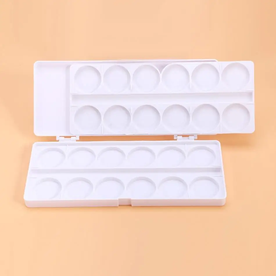 24 Маникюр для ногтей сетка художественной росписи Цвет Палитра двойной лоток