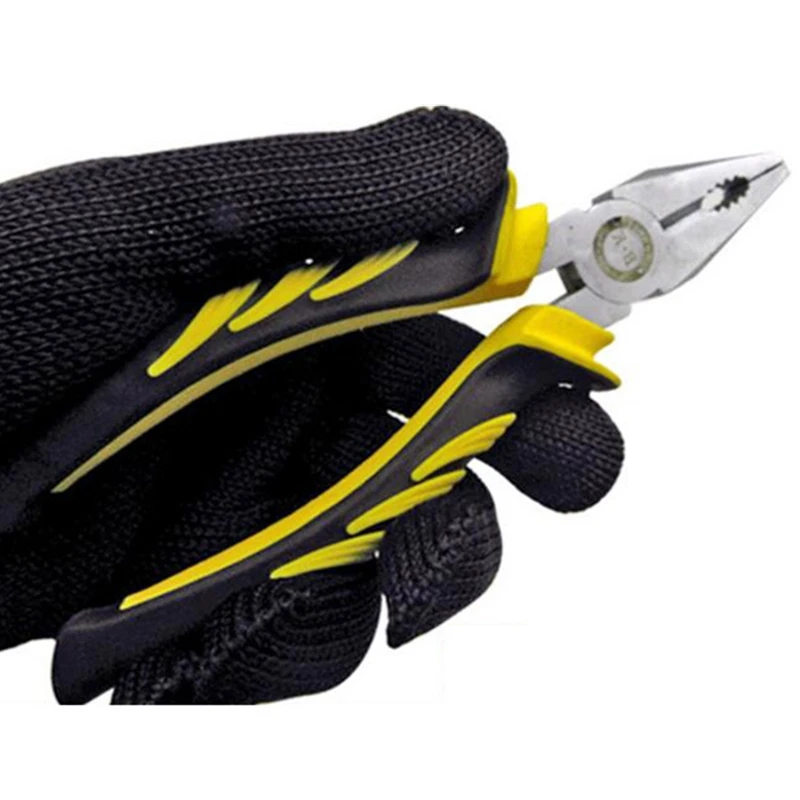 1 пара черных защитных перчаток рабочие перчатки для самозащиты устойчивые к