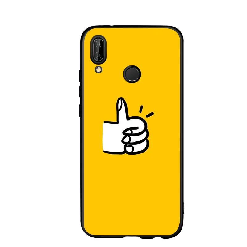 MA забавные желтая подошва Стиль чехол для телефона Huawei P8 P9lite 2017 P10 P20Lite Honor6X 7X8X9 Mate10