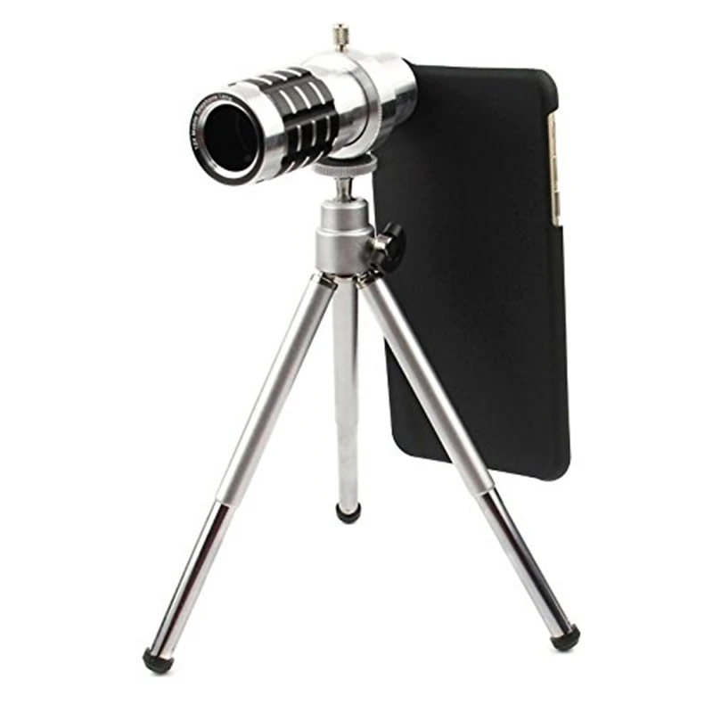 Алюминиевый телескоп ORBMART 12X с оптическим зумом объектив камеры для iPhone 6 6s Plus