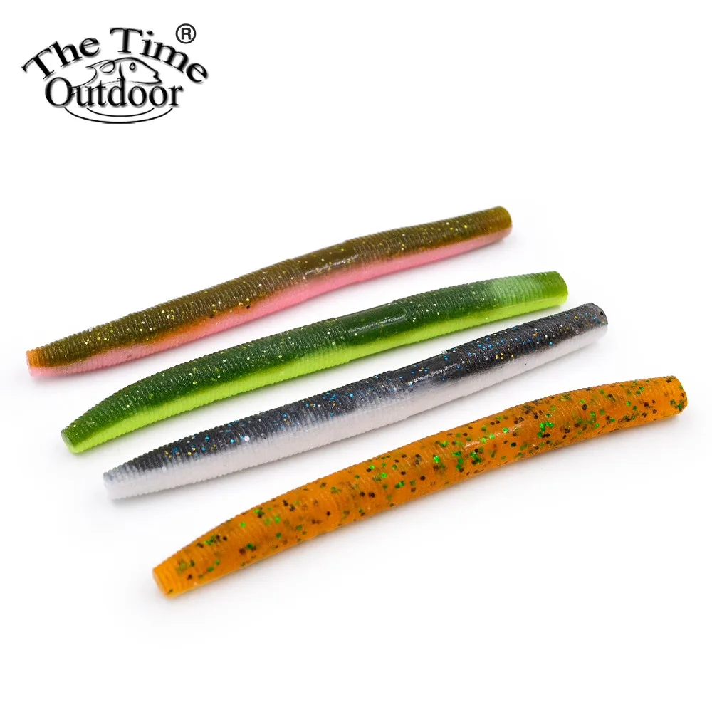 8 шт./упак. высокой плотности Сенько для рыбалки мягкие блесны на удочку червь