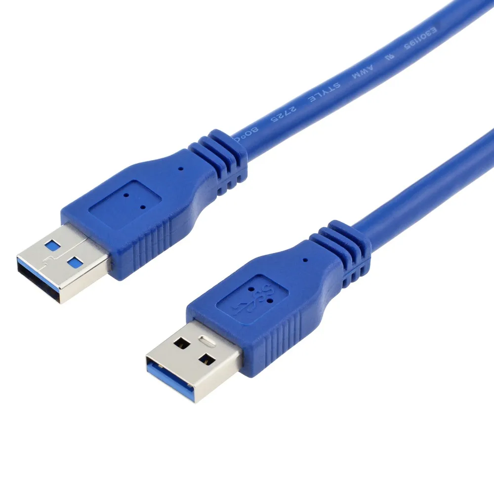 5Gb/s USB 3.0 male to male Port cable USB3.0 Type A AM to AM Converter cable 3m OD 6mm