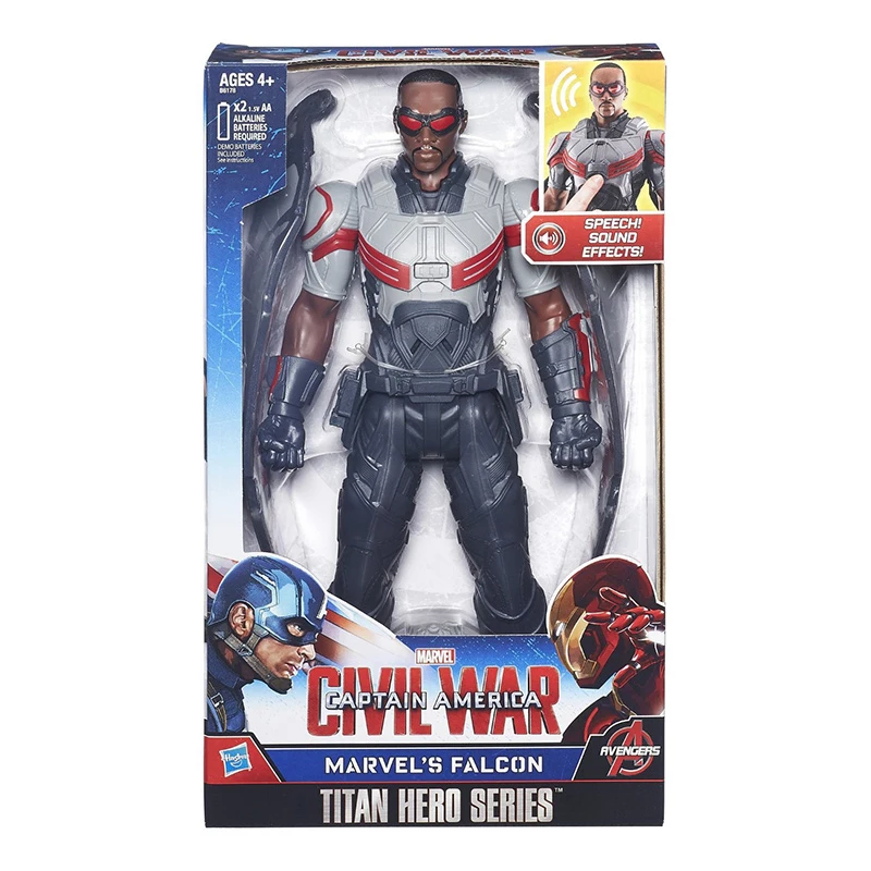 Hasbro Marvel Американский капитан герои Civil War Marvel power кукла Сокол B6178 подвижная фигурка-модель Подарочная игрушка