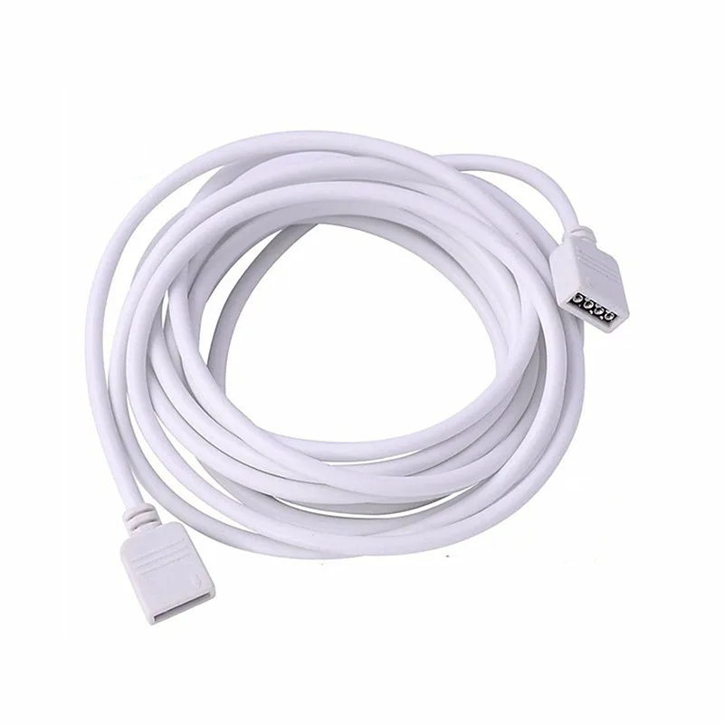 30 см 50 1 м 2 3 5 4 контактный разъем RGB удлинитель провод 4pin светодиодный для SMD 5050 3528