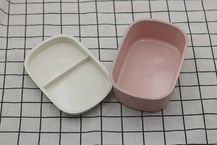 Cokytoop дизайн Bento Box пищевые пластиковые контейнеры для хранения еды Ланч-бокс для детей с ручкой Рождественский подарок