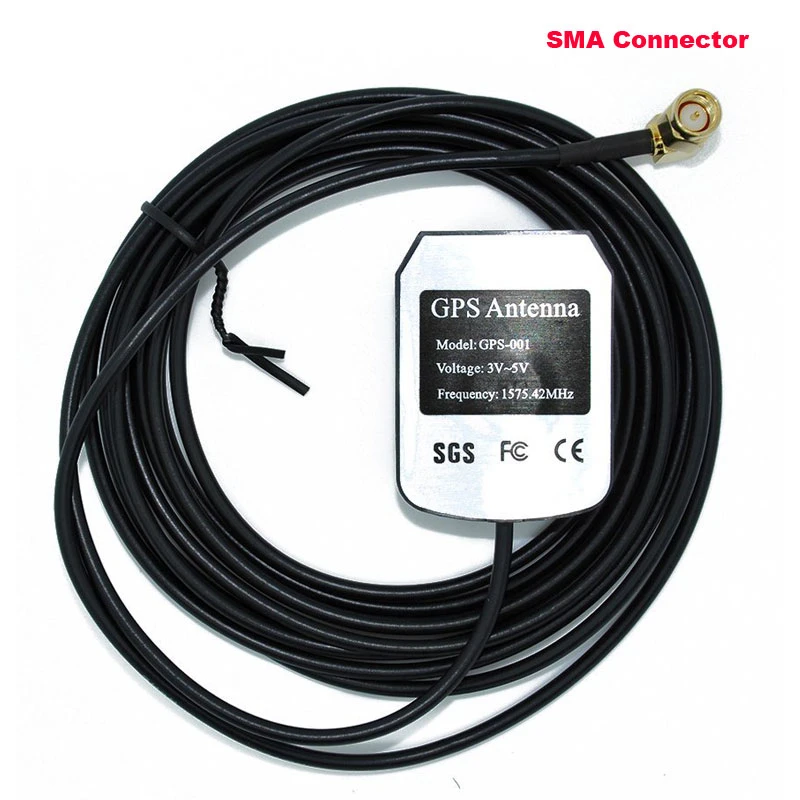 Горячая Распродажа заводская цена автомобильная антенна Gps SMA разъем длина