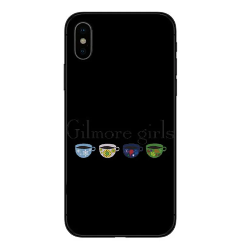 Чехол для телефона Gilmore мягкий ТПУ девочек iphone 8 7 6 4 Plus 5 X XR XS MAX|Сумки телефона| |