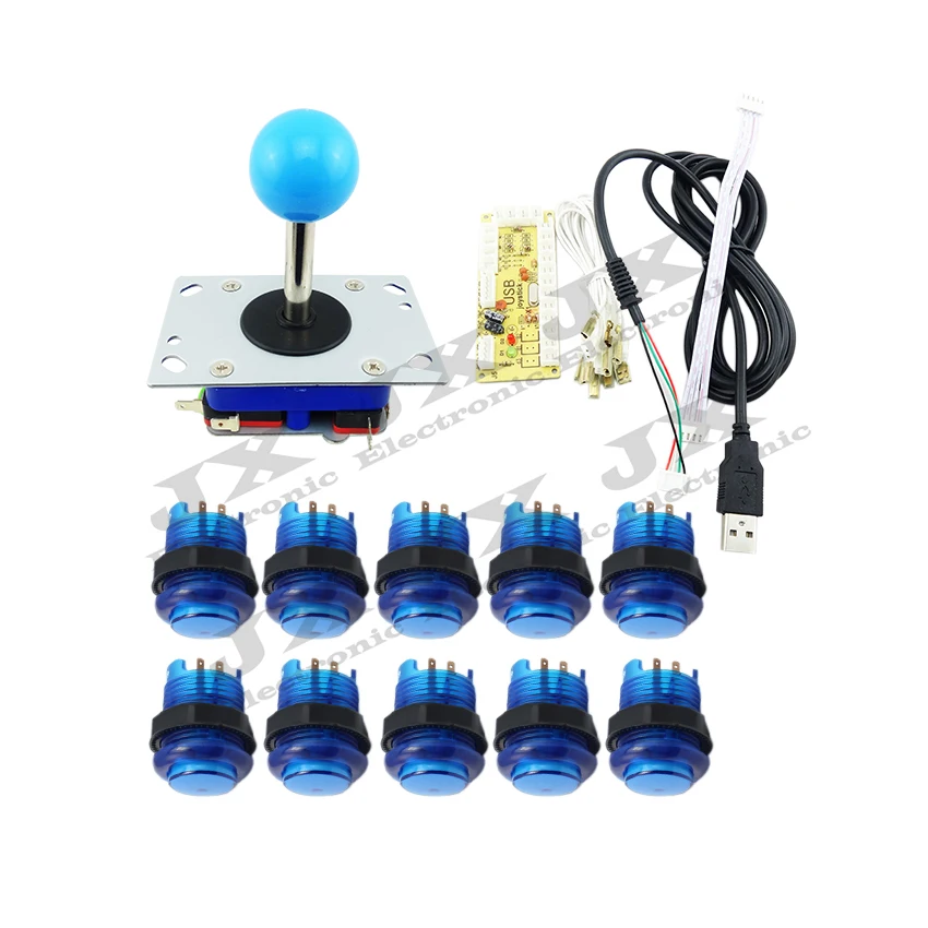 Новый набор запчастей для аркадных игр сделай сам включая USB-кодировщик с нулевой